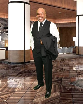 Roderick Coleman in business attire at a DFW office — insurance for local entrepreneurs